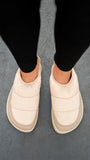Slip-on shoes Nimbus - Water-repellent leather walking shoes - MyMara