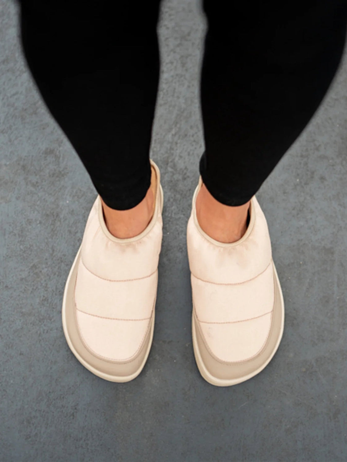 Slip-on shoes Nimbus - Water-repellent leather walking shoes - MyMara