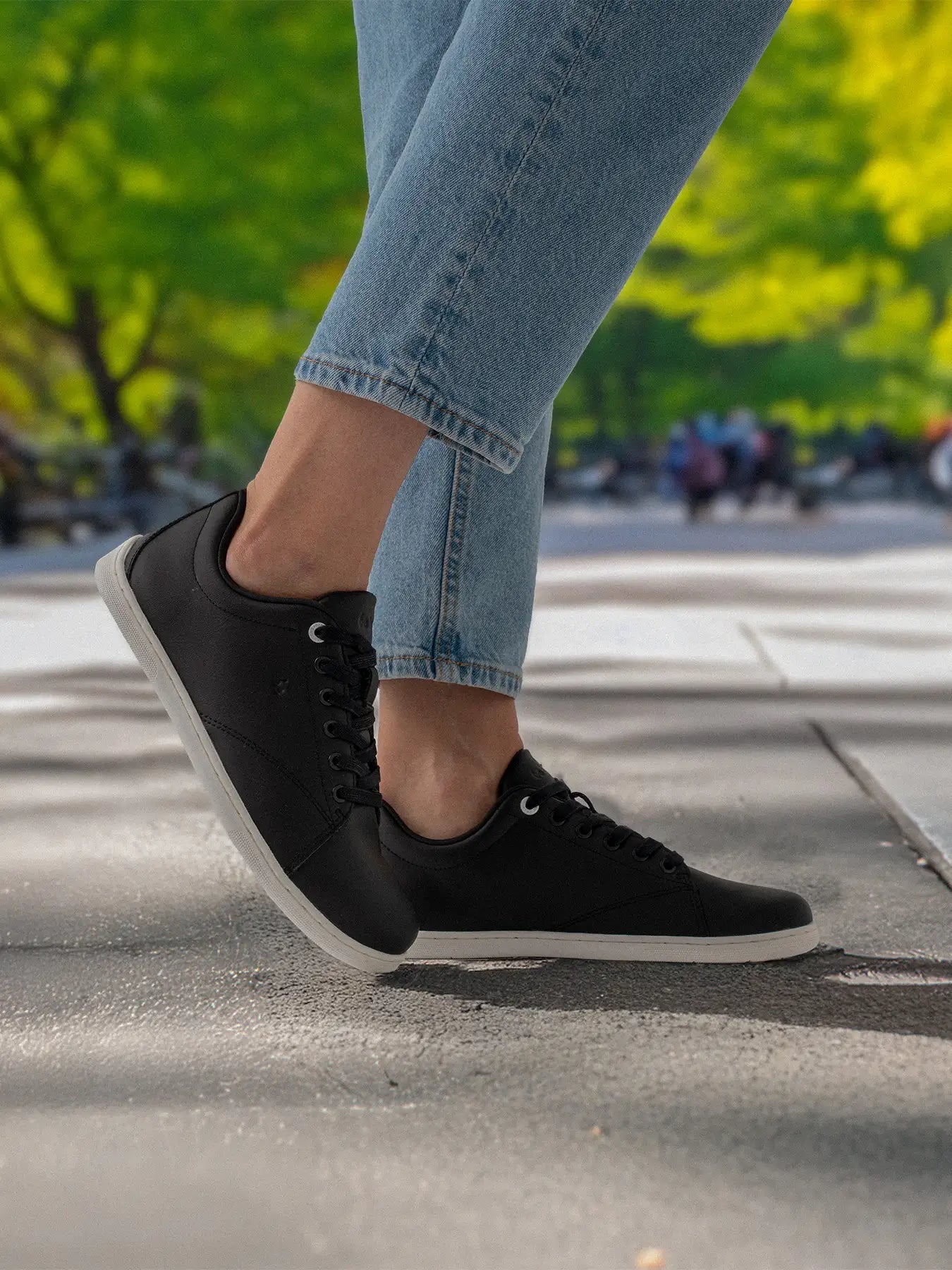 Sneakers Core - Sustainable Leather Minimalist Shoes - MyMara