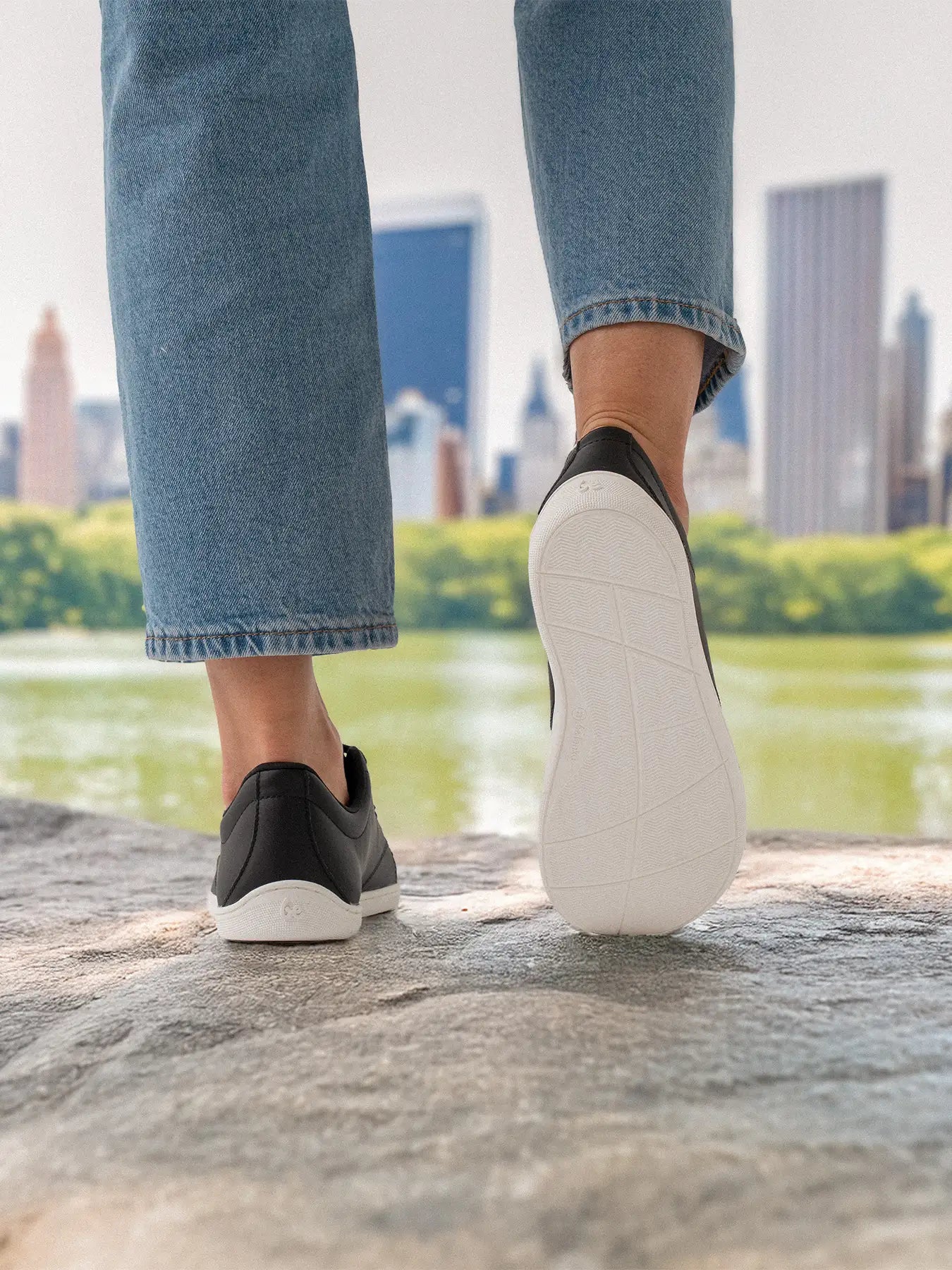 Sneakers Core - Sustainable Leather Minimalist Shoes - MyMara
