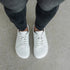 Sneakers Enigma - Premium Leather Minimalist Shoes - MyMara