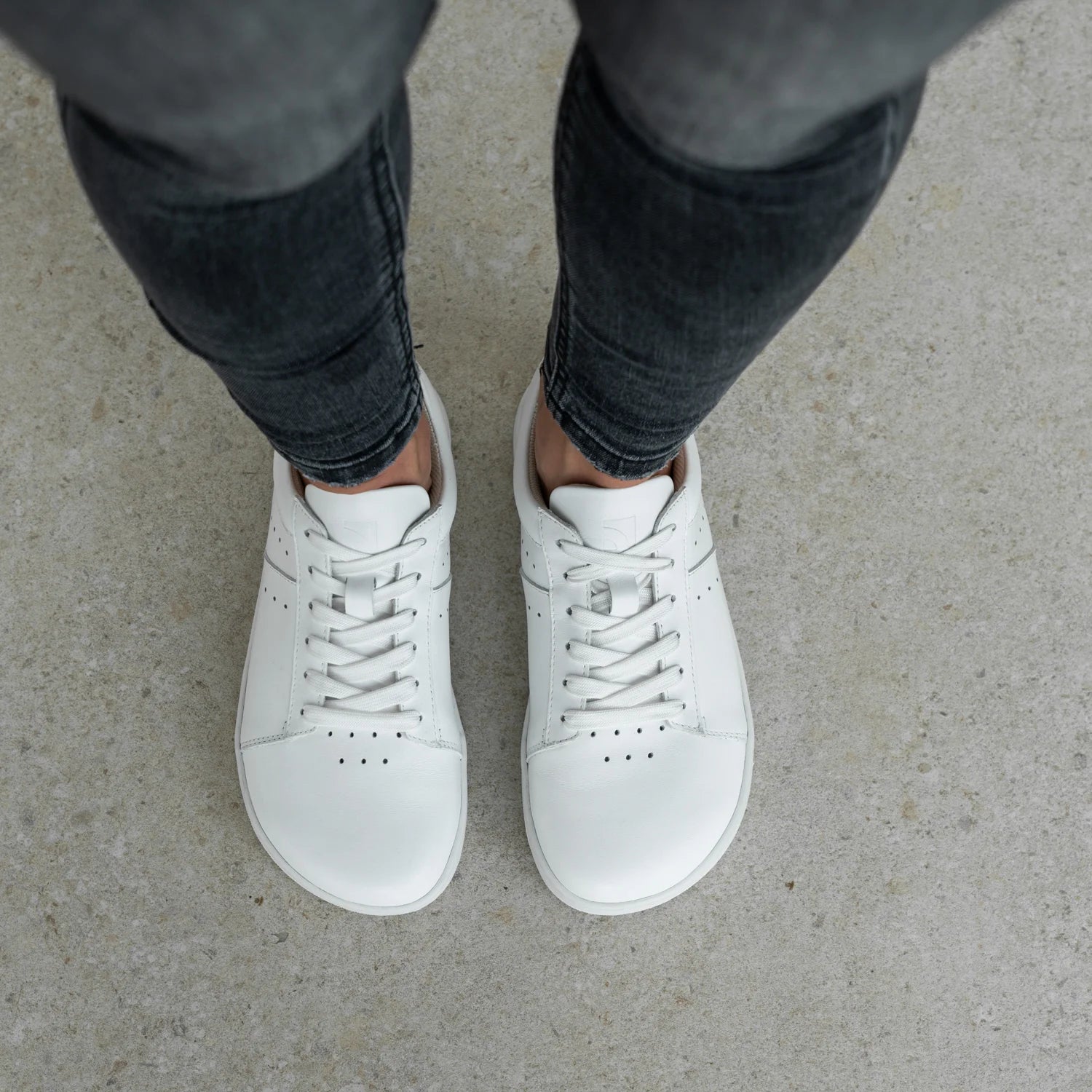 Sneakers Enigma - Premium Leather Minimalist Shoes - MyMara