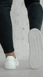 Sneakers Enigma - Premium Leather Minimalist Shoes - MyMara