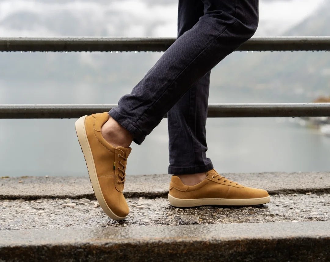 Sneakers Phoenix - Leather Walking Shoes - MyMara