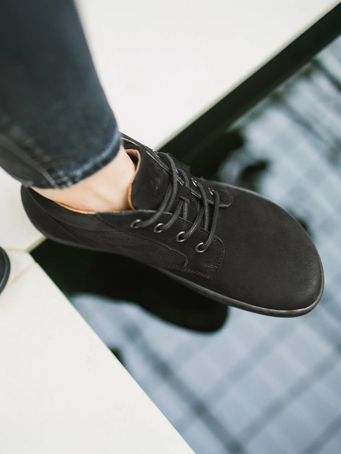 Synergy Premium Leather Town Shoes - MyMara