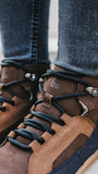 Waterproof Leather Boots York with Merino Wool Lining - MyMara