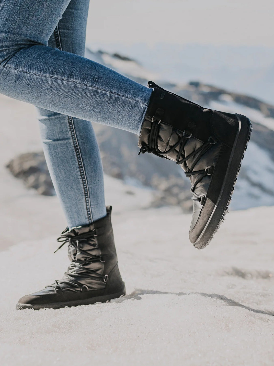 Winter Barefoot Boots Snowfox Woman - MyMara